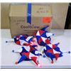 Image 1 : Qty 40 Patriotic LED Light-Up Jester Hats