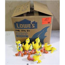 Qty 96 Plush Animals: Big Bird