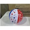 Image 2 : Qty 100 Patriotic Beach Ball Inflatables