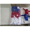 Image 3 : Qty 108 Plush Animals: Red/White/Blue Gorillas