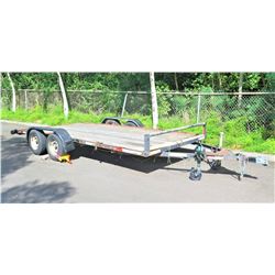 Trailer - Used to Tow Trackless Train (Lot #105)