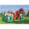Image 2 : Jurassic Obstacle Course Inflatable 35'L x 25'W x 18' H (blower not included)