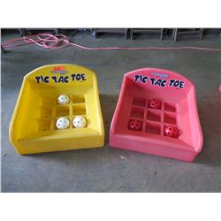 Qty 2 - Tic Tac Toe Table Top Games