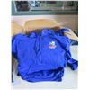 Image 1 : Qty 10 - Asst sizes, Royal Blue Hoodies (most blank)