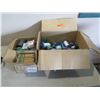 Image 1 : Mixed Lot - Asst. colors Embroidery Thread, R/W new DVDs, Box of Small Bamboo Cutting Board