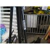 Image 2 : Qty 4 Tripods with Bar for hanging green screen or backdrop