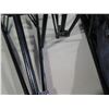 Image 3 : Qty 4 Tripods with Bar for hanging green screen or backdrop