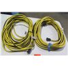 Image 1 : Qty 2 - 100' 10 guage extention cords