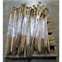 Contents of Pallet: 1" Tent Stakes (3 feet - 4 feet)