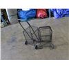 Image 3 : Qty 2 - Folding Shopping cart on wheels