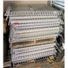 Image 1 : Approximately 35 Pallet Rack wire decking