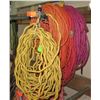 Image 1 : Qty 6 Extension Cords - 100 Foot Long 12 guage