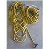 Image 1 : Qty 2 - 100 foot long Extension Cords 10 guage