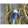 Image 2 : Qty 1 - 100 foot long Extension Cord and 10 guage cord with special twist connections