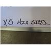 Image 2 : Qty 5 - Mixed size Extension Cords - 14-12 guage cords