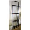 Image 1 : Black home made pvc chicken wire display to hold products