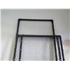 Image 2 : Black home made pvc chicken wire display to hold products