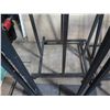 Image 3 : Mixed lot of clothes display racks.   As shown.   Some casters missing.   No ring for silver racks.