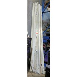 Large quantity of 1" and asst. size PVC pipe.