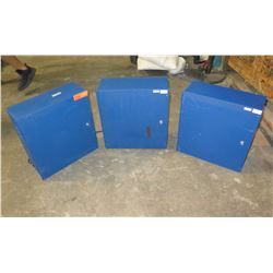 Three electronic boxes.   Not sold for electronics inside of the boxes.