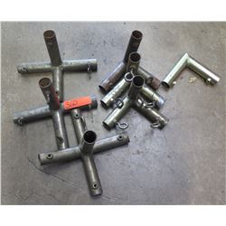 All 1":  1 Angle 5 way peak fitting, 2 Angle 4 way fitting, 3 way flat fitting, 1 90 degree L fittin