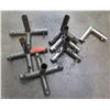 Image 1 : All 1":  1 Angle 5 way peak fitting, 2 Angle 4 way fitting, 3 way flat fitting, 1 90 degree L fittin