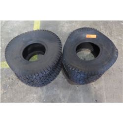 Qty 2 - Riding Lawn Mower Tires.   20x10.00x8 Carlisle Tubeless Turf Saver 2 ply