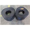 Image 1 : Qty 2 - Riding Lawn Mower Tires.   20x10.00x8 Carlisle Tubeless Turf Saver 2 ply