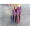 Image 2 : Qty 5 - Rattan Brooms 58" long - Rattan and Plastic Brooms