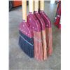 Image 2 : Qty 5 - Rattan Brooms 58" long - Rattan and Plastic Brooms
