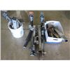 Image 1 : Mixed Lot of New & Used (not working) Trailer Jacks.   2 Pro Series 5000 lb side wind jacks new