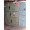 Image 3 : File Cabinets - Older Heavy Duty 3 Four drawer and 2 Two drawer cabinets
