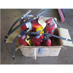Mixed Lot of Fire Extinguishers