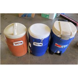 3 Water Coolers - 5 gallon
