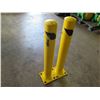 Image 3 : Qty 2 - Heavy Duty Safety Bollard - Yellow. Never installed