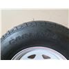 Image 2 : Trailer Tire w Rim.   Sport Trail - ST225/75D15 NEW Never used