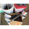 Image 2 : Mix Lot of Misc items. Rope, Grease Guns, 12 guage cords, (Sledge Hammers not in lot)