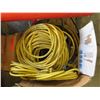 Image 8 : Mix Lot of Misc items. Rope, Grease Guns, 12 guage cords, (Sledge Hammers not in lot)