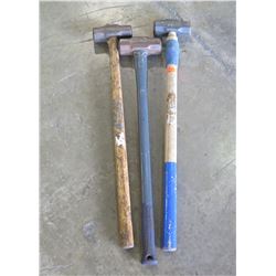 Qty 3 - Sledge Hammers