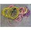 Image 1 : CORDS - NEED REPAIRS.   Approx 10 - 50 foot cords.  Most have broken connectors. Majority 12 guage