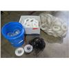 Image 1 : Ping Pong game set.   Enough floats and glass cups for ping pong game.   Ping pong balls not include