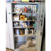 Image 1 : Metal Cabinet with all contents as pictured.   Misc items, Top con Level At-G3.