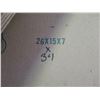 Image 2 : Cardboard Boxes - 35 - 12"x12"x8", 34 -26"x15"x7", Unknown quantity of 4"x4"x48 as pictured.
