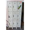 Image 1 : Metal Lockers - 9 Sections