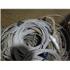 Image 2 : Box full of used rock climbing stainless and galvanized wire.  Approximately 50 feet each.