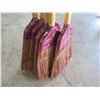 Image 2 : Qty 5 - Rattan Brooms 58" Long - Rattan