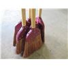Image 2 : Qty 5 - Rattan Brooms 58" Long - Rattan