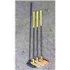 Image 1 : Putters three small and one large - For golf putt type of games