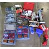 Image 1 : Mixed Lot - 2 Unopened LED Trailer Light Kits, 4 Mirrors, Trailer Hitch & Ball Accessories, Funnels,