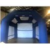 Image 1 : Dark Blue Golf Cage Inflatable